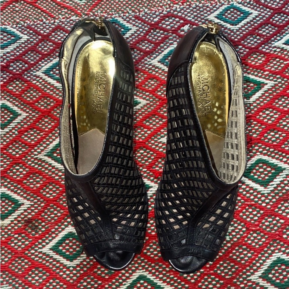 Michael Kors caged bootie